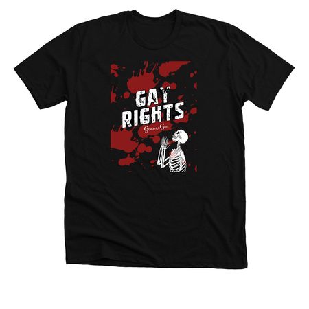 Gay Rights, a Solid Black Blend Premium Unisex Tee