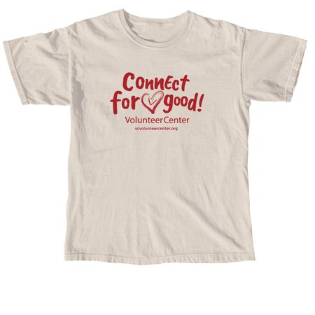 Connect for Good!, a Ivory Comfort Colors Unisex Tee