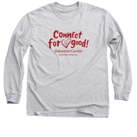 Connect for Good!, a Sport Grey Classic Long Sleeve Tee