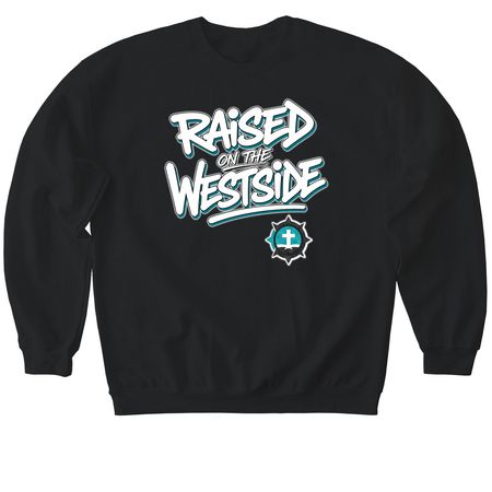KINGDOM KIDS FUNDRAISER, a Black Softstyle Crewneck Sweatshirt