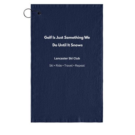 Golf Towels, a Navy Golf Towel