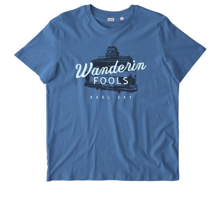 Wanderin Fools, a Bright Blue Stanley/Stella Unisex Crafter Tee