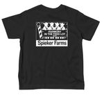 Harmony in the Feedlot&nbsp;, a Black Toddler Tee (back-view)
