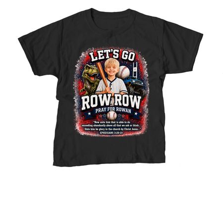 Pray for Rowan Shirt, a Black Youth Unisex Tee