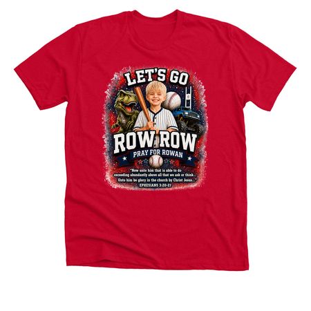 Pray for Rowan Shirt, a Solid Red Blend Premium Unisex Tee