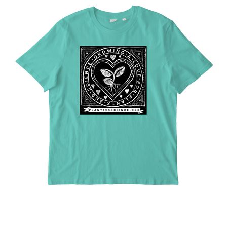 PlantingScience Tee, a Pool Blue Stanley/Stella Unisex Creator 2.0 Tee