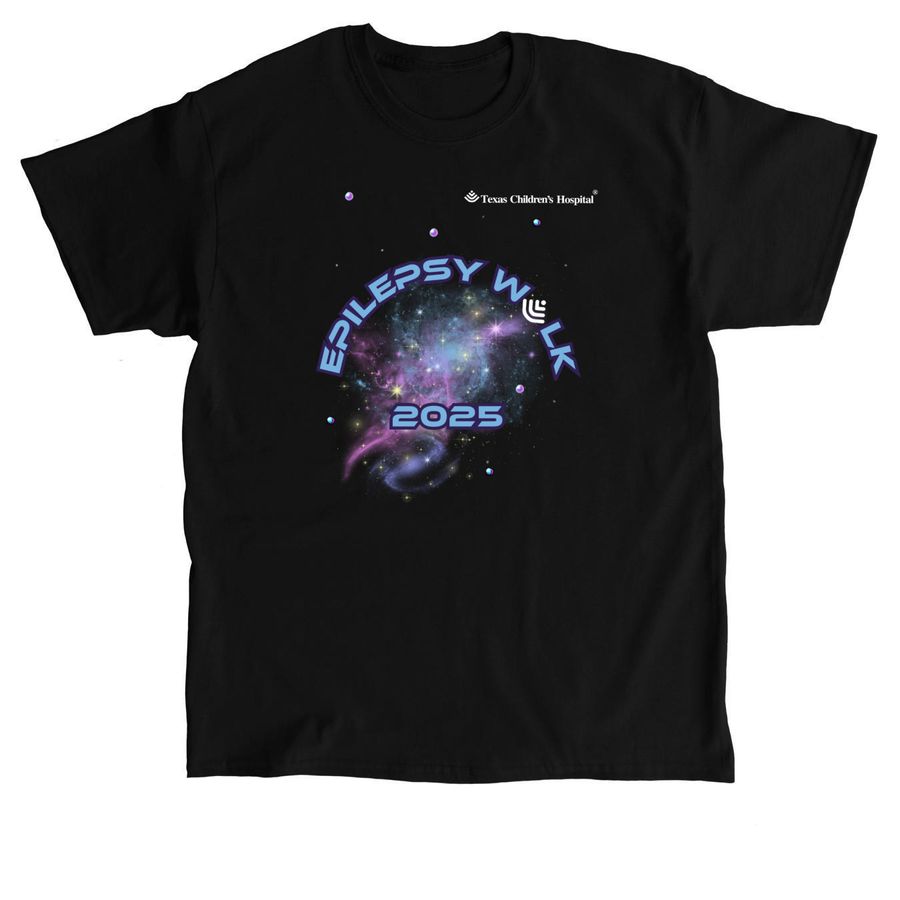 Epilepsy Walk 2025, a Black Classic Unisex Tee