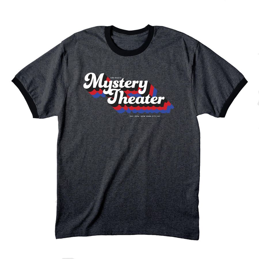 Summer of '26 Tee-Shirt (Dark Heather), a Dark Heather Grey/ Jet Black Cotton Ringer Tee