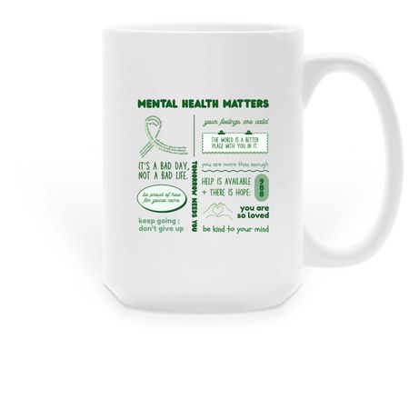 MHA Month Coffee Mugs, a White Large Coffee Mug