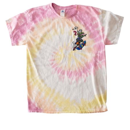 BROKEN BRAIN BONE, a Desert Rose Classic Tie Dye Tee