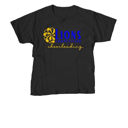 Elkhart Cheer - Competition ?26, a Black Youth Unisex Tee