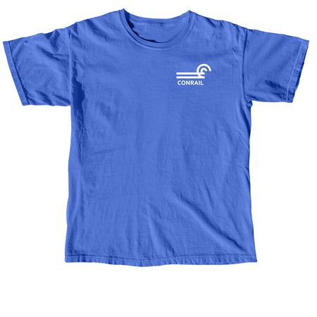 CRLM blue, a Flo Blue Comfort Colors Unisex Tee