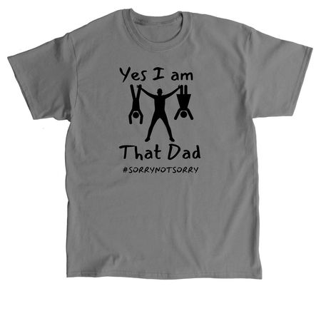 Father's Day, a Charcoal Classic Unisex Tee