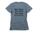 Look for Kind (Front/Back), a Indigo Women's Slim Fit Tee (back-view)