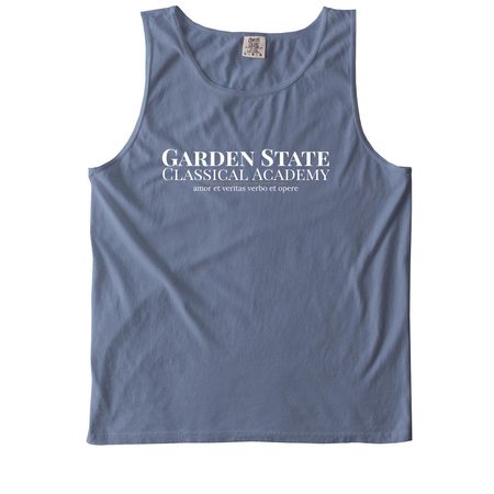 America 250 - tank, a Blue Jean Comfort Colors Tank Top