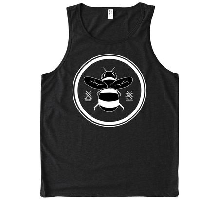 Unbleafable Clothing, a Deep Black Allmade Eco Triblend Tank