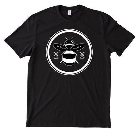 Unbleafable Clothing, a Deep Black Allmade Heavyweight Recycled Cotton Tee