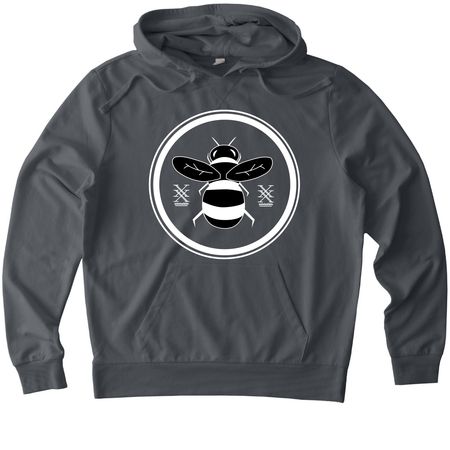 Unbleafable Clothing, a Terrain Grey Allmade Organic French Terry Pullover Hoodie