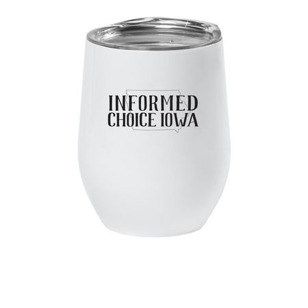 ICI Insulated Tumbler, a White Insulated Wine Cup