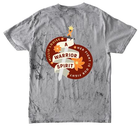 Team Millie: The Fight Against Leukemia, a Smoke Comfort Colors Colorblast Tee