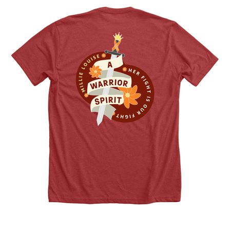 Team Millie: The Fight Against Leukemia, a Heather Canvas Red Premium Unisex Tee