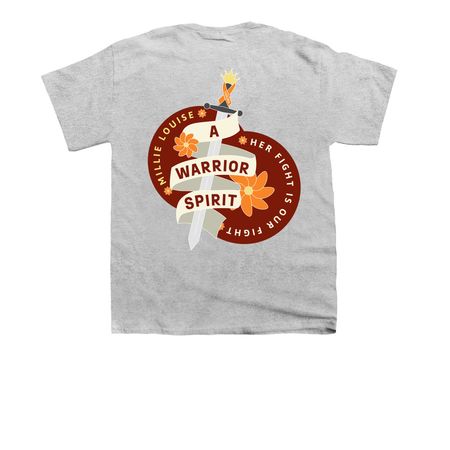 Team Millie: The Fight Against Leukemia, a Sport Grey Youth Unisex Tee