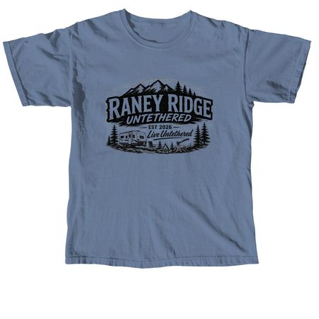 Untethered&nbsp;, a Blue Jean Comfort Colors Unisex Tee