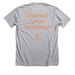 #CaitlinStrong, a Athletic Heather Premium Unisex Tee (back-view)