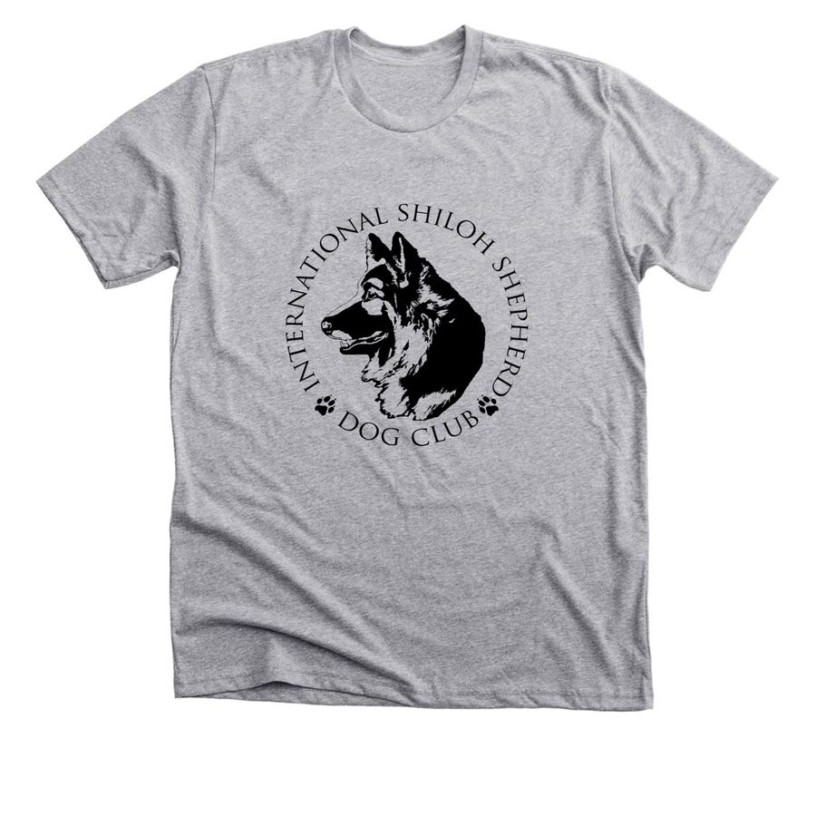 ISSDC Classic Logo, a Athletic Heather Premium Unisex Tee