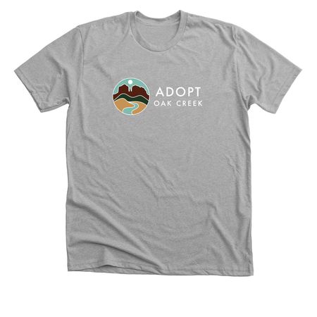Adopt Oak Creek, a Athletic Heather Premium Unisex Tee
