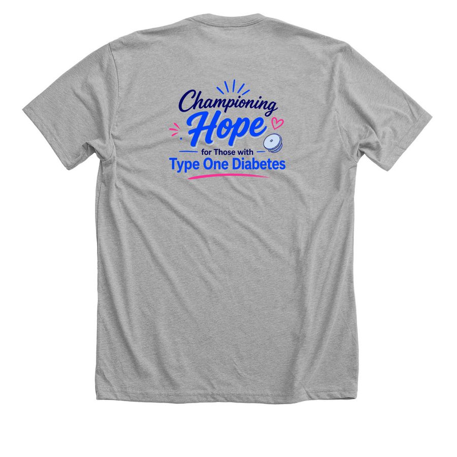 The Bolus Babes Team T-Shirt, a Athletic Heather Premium Unisex Tee (back-view)