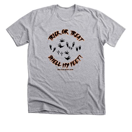 Trick or Treat, a Athletic Heather Premium Unisex Tee