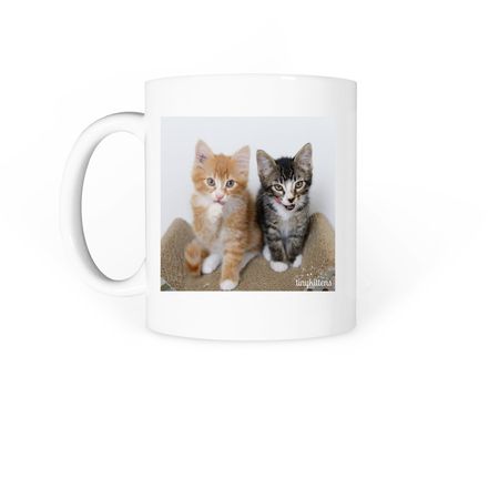 The Sink Kitten's Edition, a White Coffee Mug (back-view)