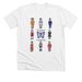Queen Gizzard and the Lizard Wizard, a Solid White Blend Premium Unisex Tee