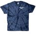 Cheri Circle Logo, a Navy Classic Tie Dye Tee