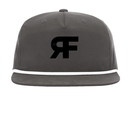 FRfarmz, a Charcoal/ White Printed Umpqua Snapback Cap