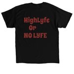 I WANT ALL THE SMOKE&nbsp;, a Black Classic Unisex Tee (back-view)