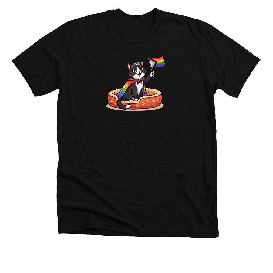 BCC Pride Cat 2026, a Solid Black Blend Premium Unisex Tee