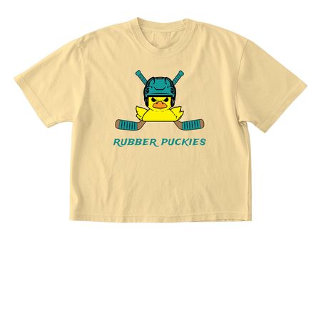 Rubber Puckies Tees & Sweatshirts, a Butter Comfort Colors Boxy Tee