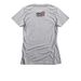 The first one, a Dark Heather Grey Women's Slim Fit Tee (back-view)