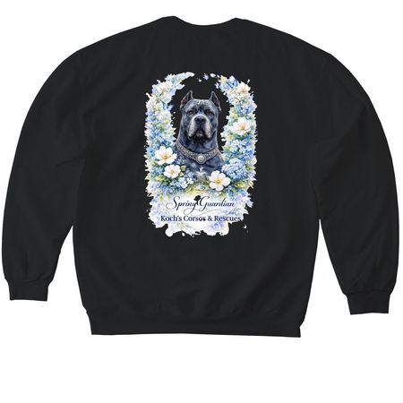 2026 Spring&nbsp;, a Black Softstyle Crewneck Sweatshirt