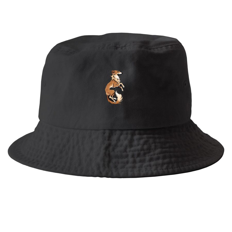 NWFest 2026: Headwear! Simple Silken Red, a Black Printed Bucket Hat