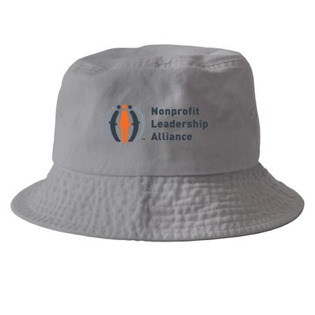 Nonprofit Leadership Alliance Hat, a Grey Printed Bucket Hat