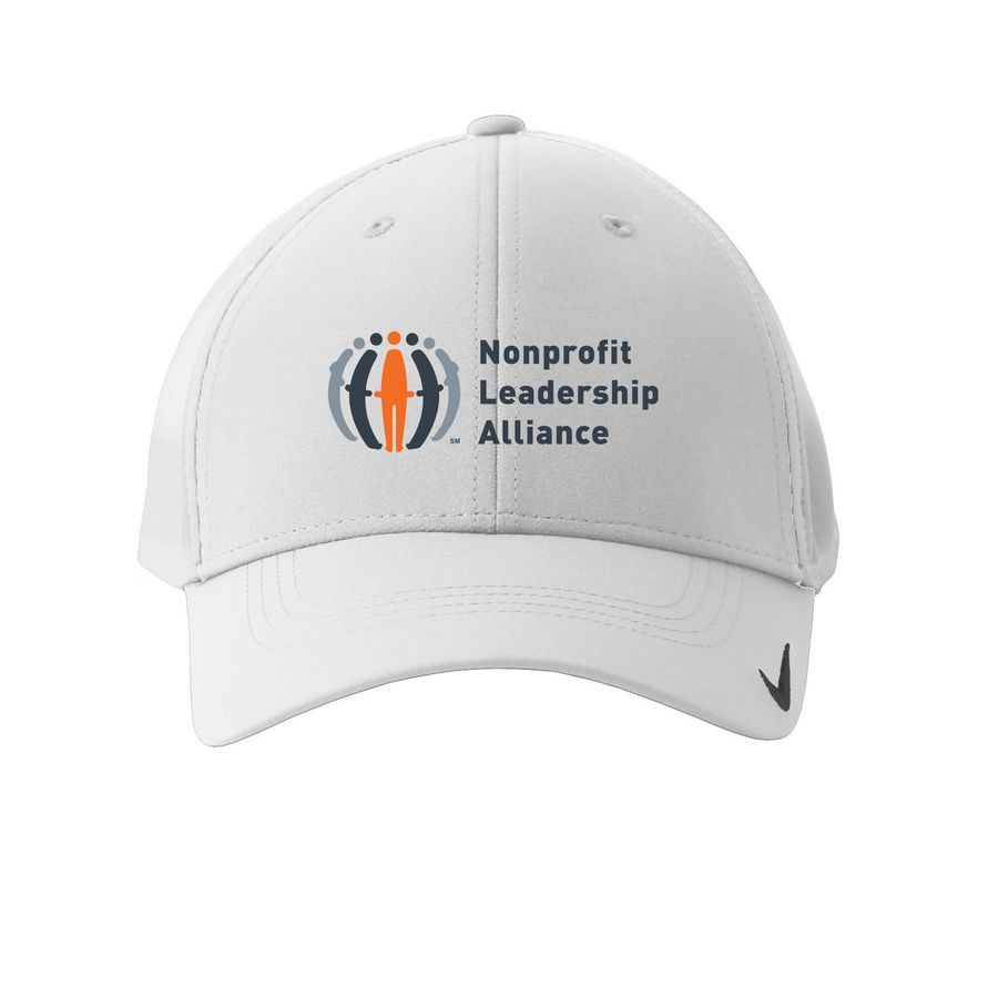 Nonprofit Leadership Alliance Hat, a White Printed Nike Dri-FIT Legacy Performance Cap