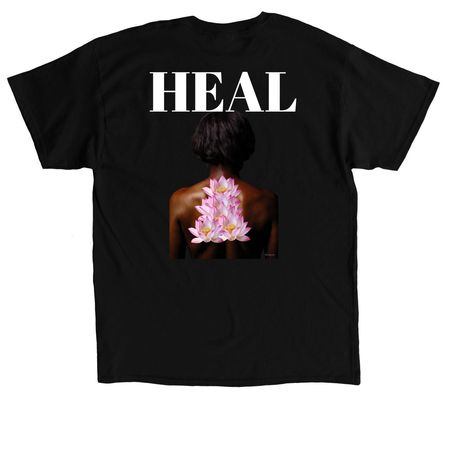 Whipped Capsule, a Black Classic Unisex Tee (back-view)