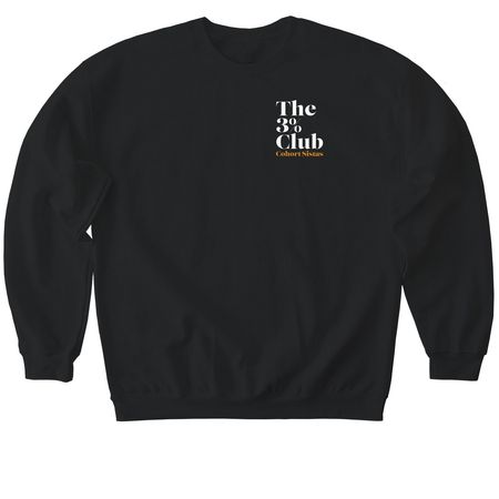 The 3% Club Apparel, a Black Softstyle Crewneck Sweatshirt