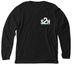 S2H Long Sleeve Shirt, a Solid Black Blend Premium Long Sleeve Tee