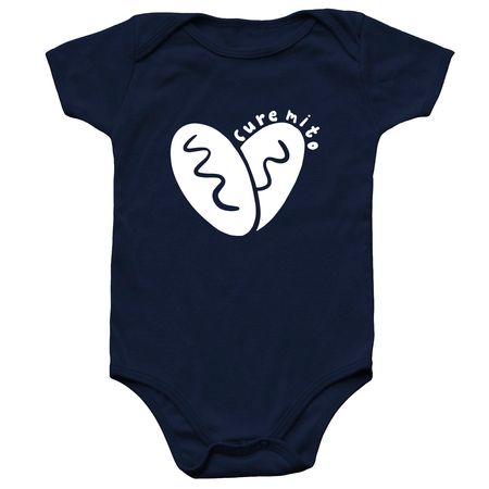 Mito Heart - Onesie (Infant), a Navy Infant Onesie