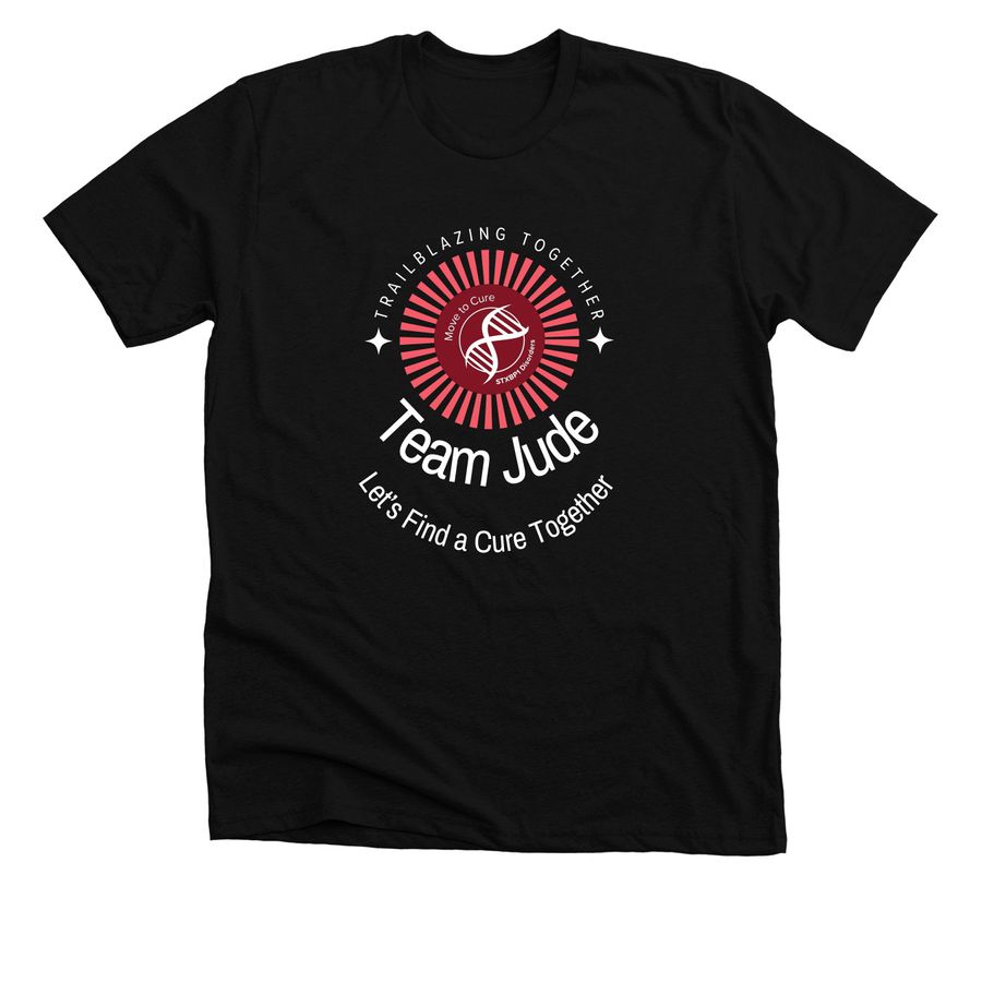 Support Jude, Support STXBP1 community&nbsp;, a Solid Black Blend Premium Unisex Tee