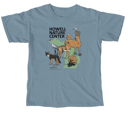 Howell Nature Center, a Ice Blue Comfort Colors Unisex Tee